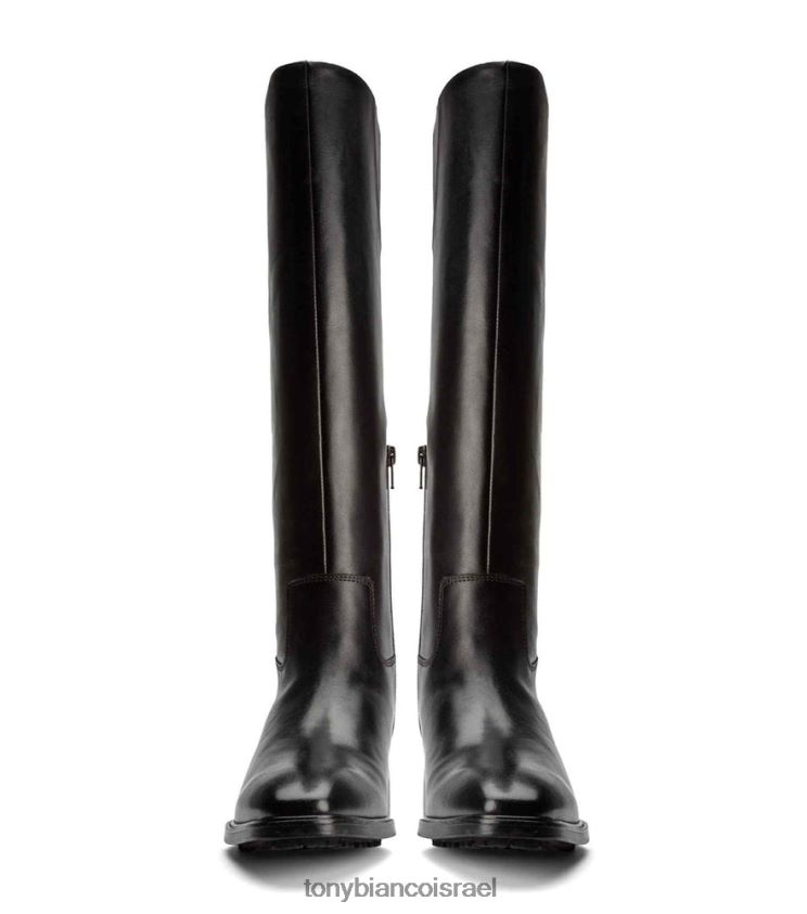 מגפיים בגובה הברך | נשים קומו שחור Tony Bianco מגפי אלינור עגל 8BNR8T457